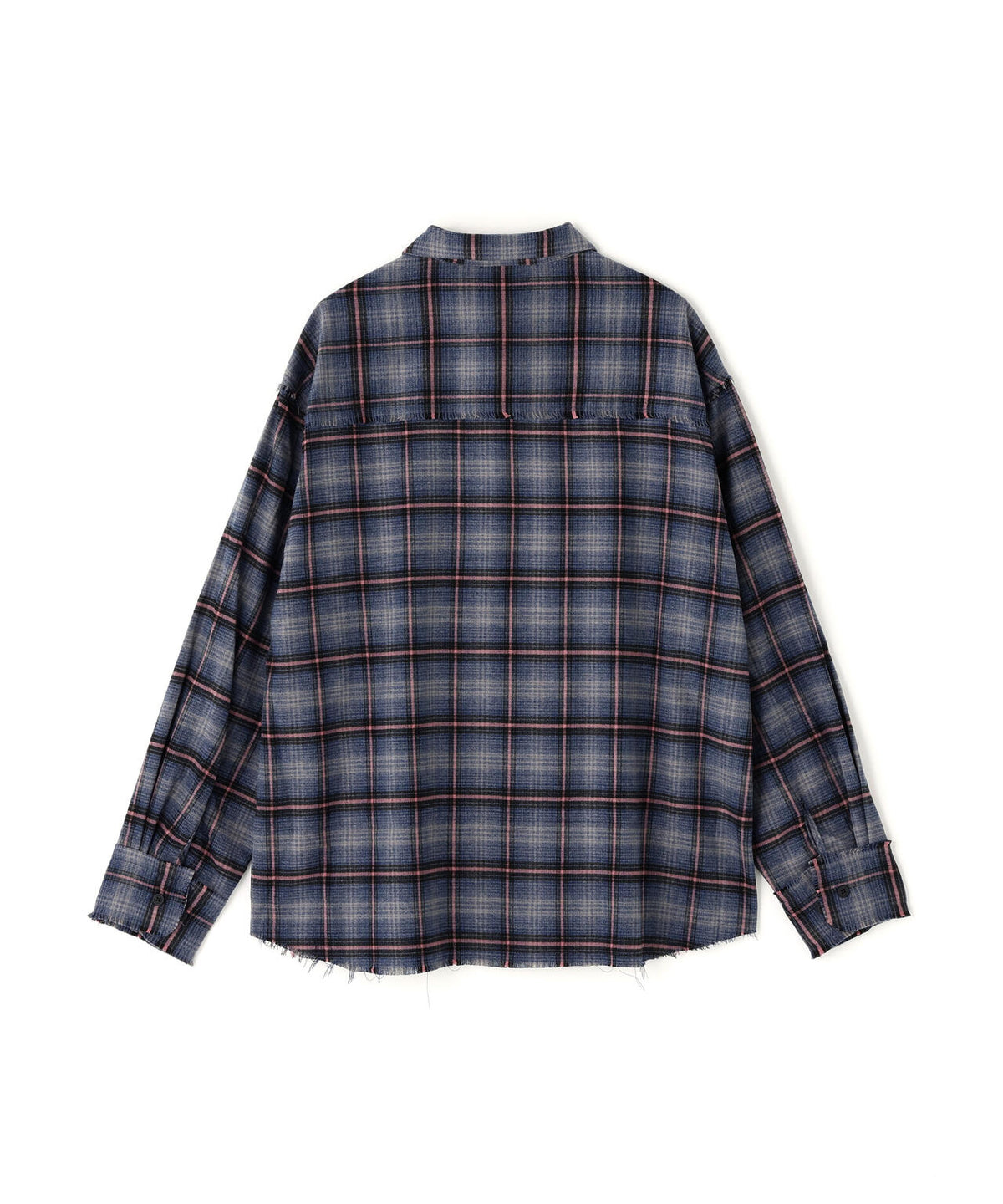DankeSchon/ダンケシェーン/CUTOFF CHECK SHIRTS