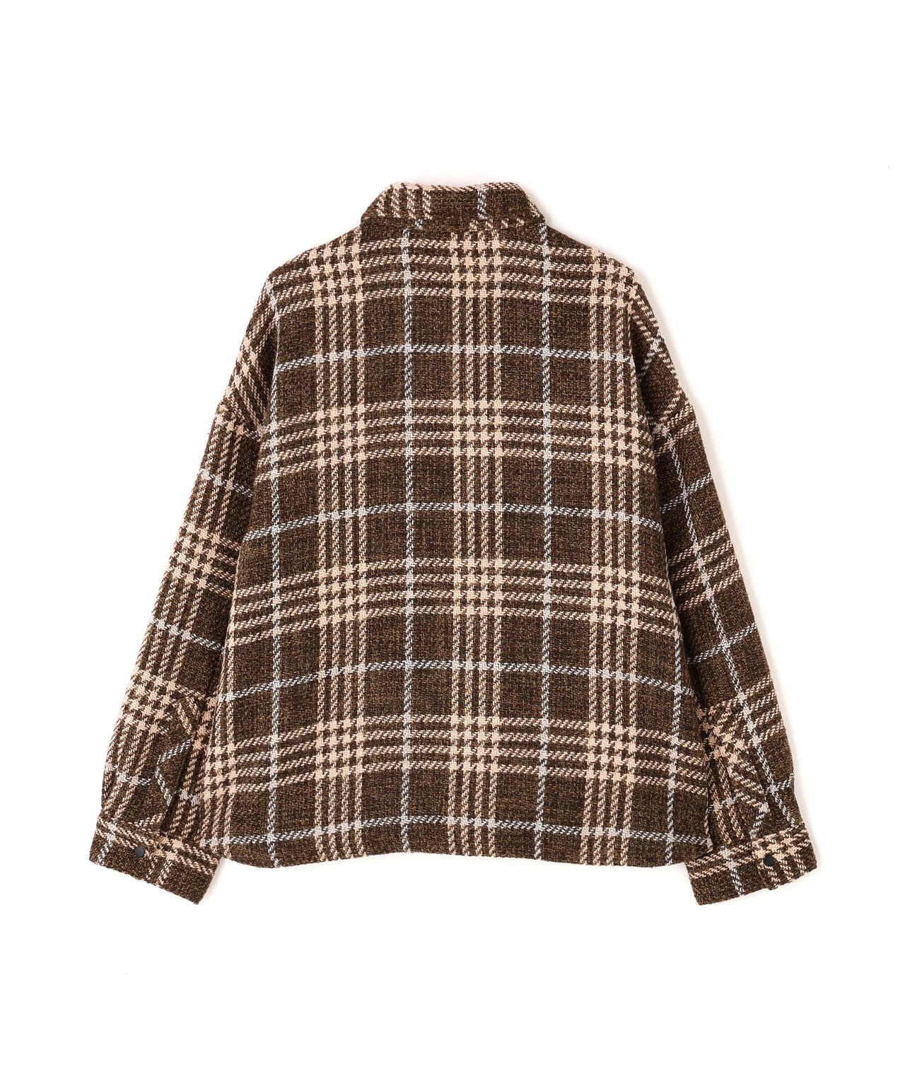 【WEB&DEPOT限定】DankeSchon/ダンケシェーン/SNAP CHECK SHIRTS