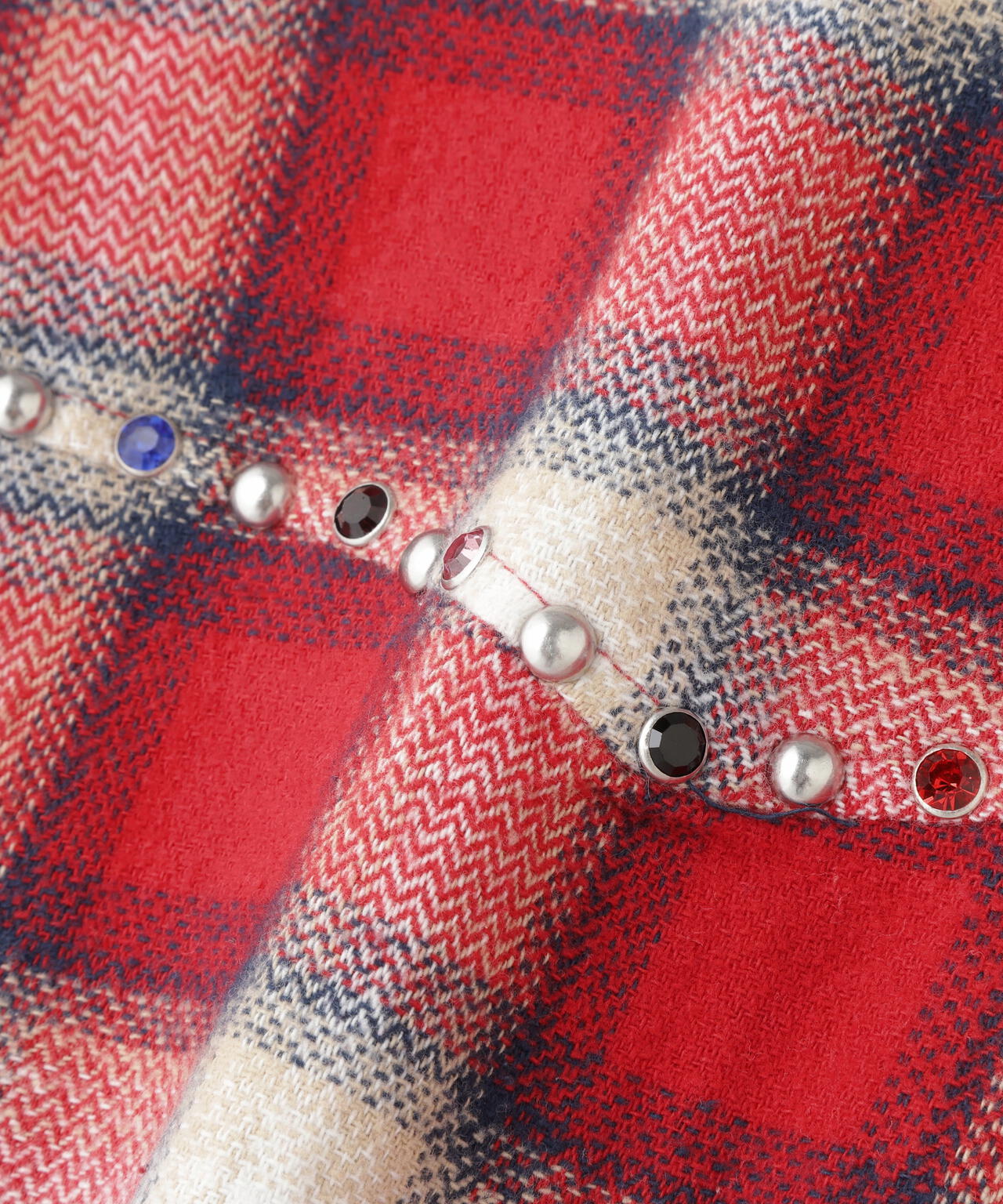 WHITELAND/ホワイトランド/STUDS WESTERN SHIRT
