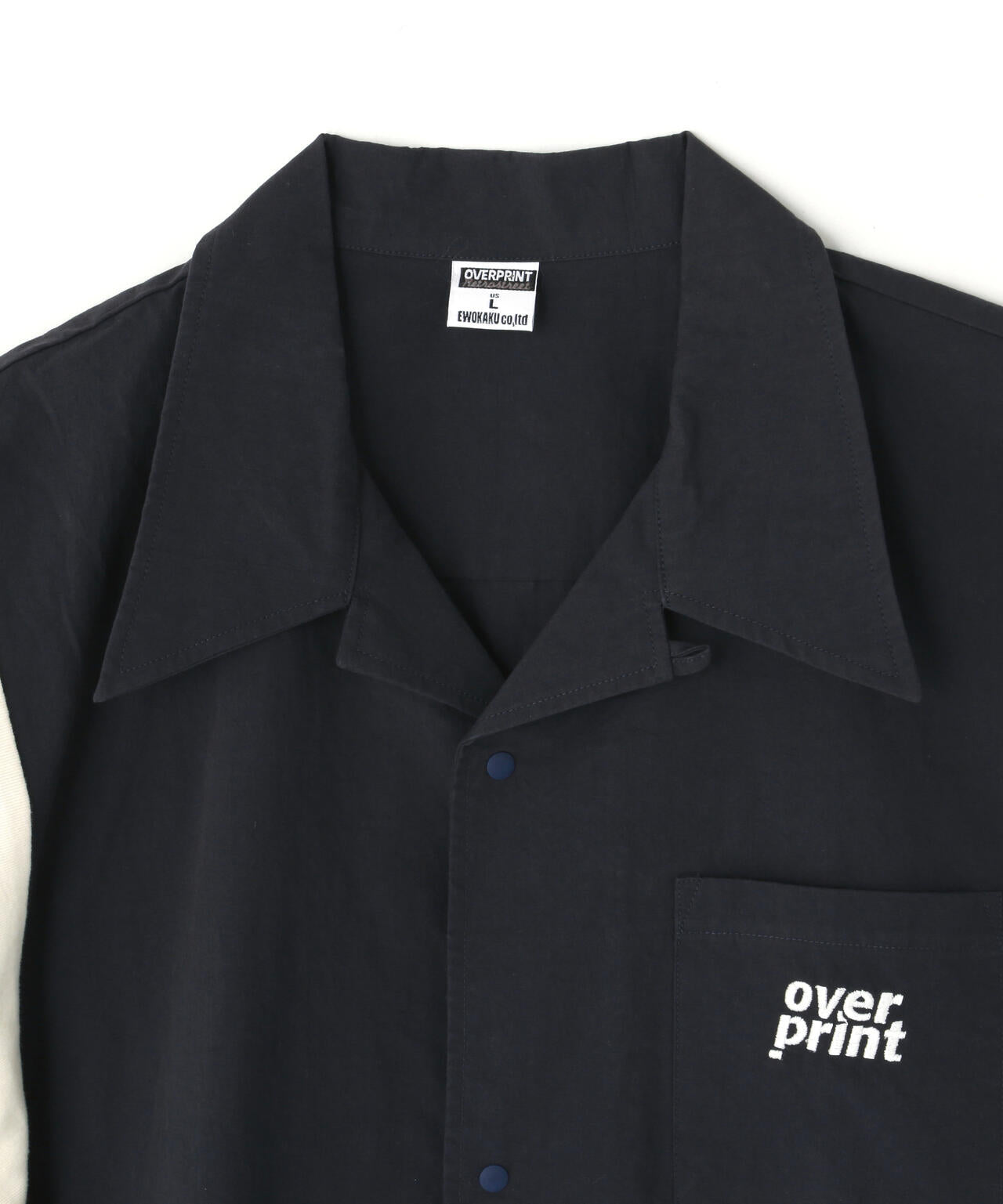 overprint/オーバープリント/COTTON LINEN BOWLING SHIRTS