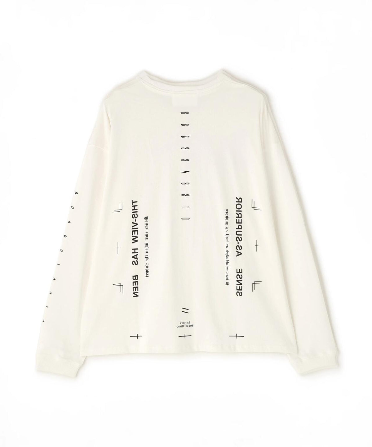 A4A/エーフォーエー/L/S TEE NUMBER
