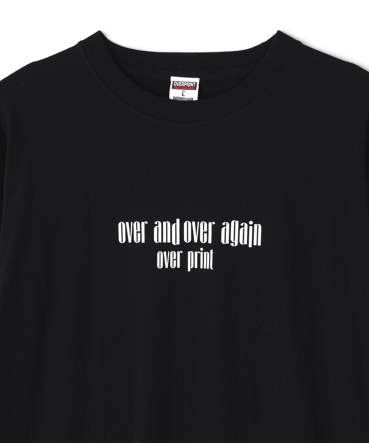 overprint/オーバープリント/ARCHIVE LS TEE
