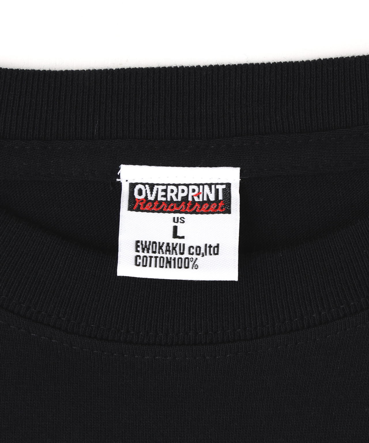 overprint/オーバープリント/ARCHIVE LS TEE