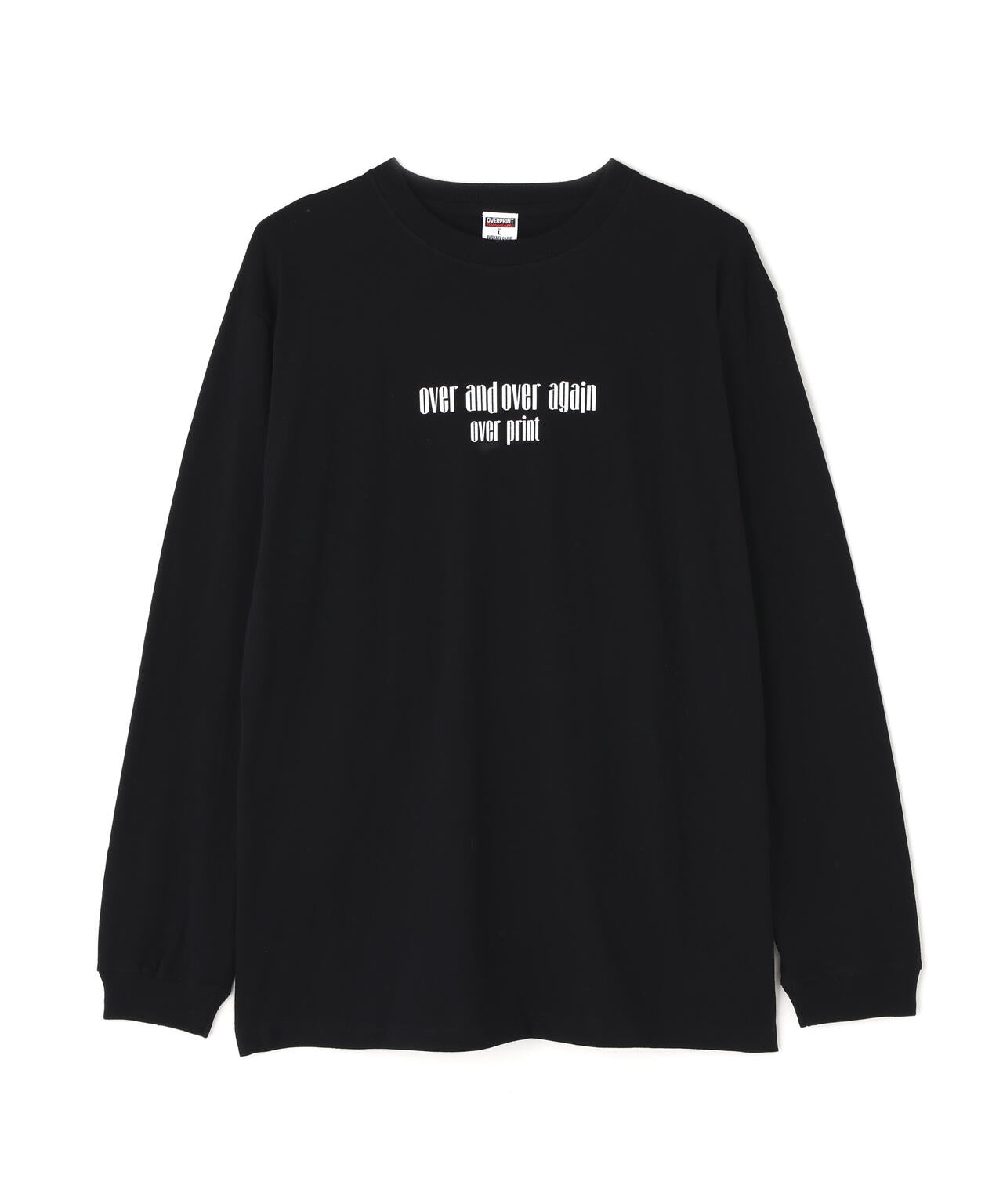 overprint/オーバープリント/ARCHIVE LS TEE
