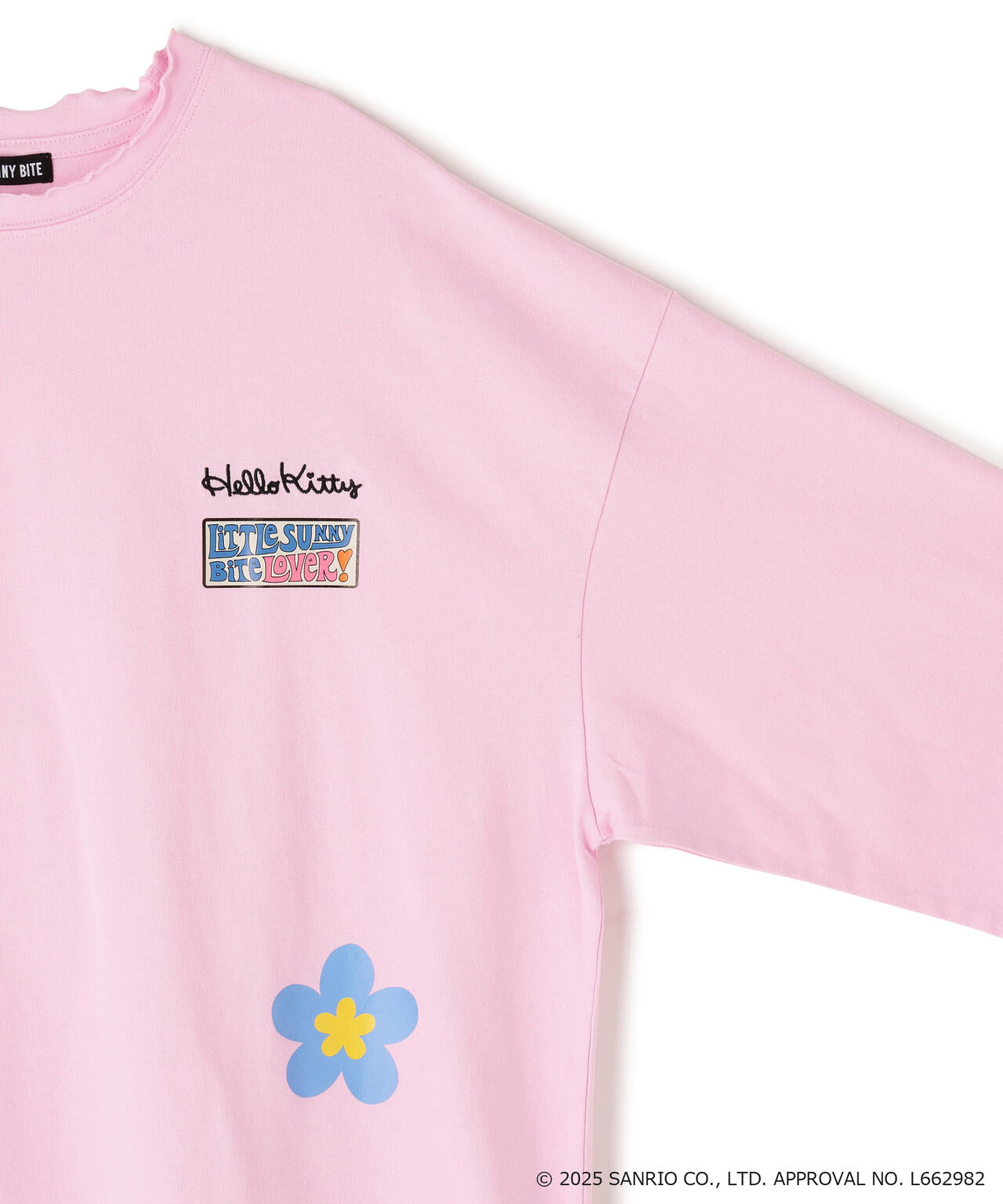 littlesunnybite/リトルサニーバイト/hello kitty×little sunny bite frill long tee