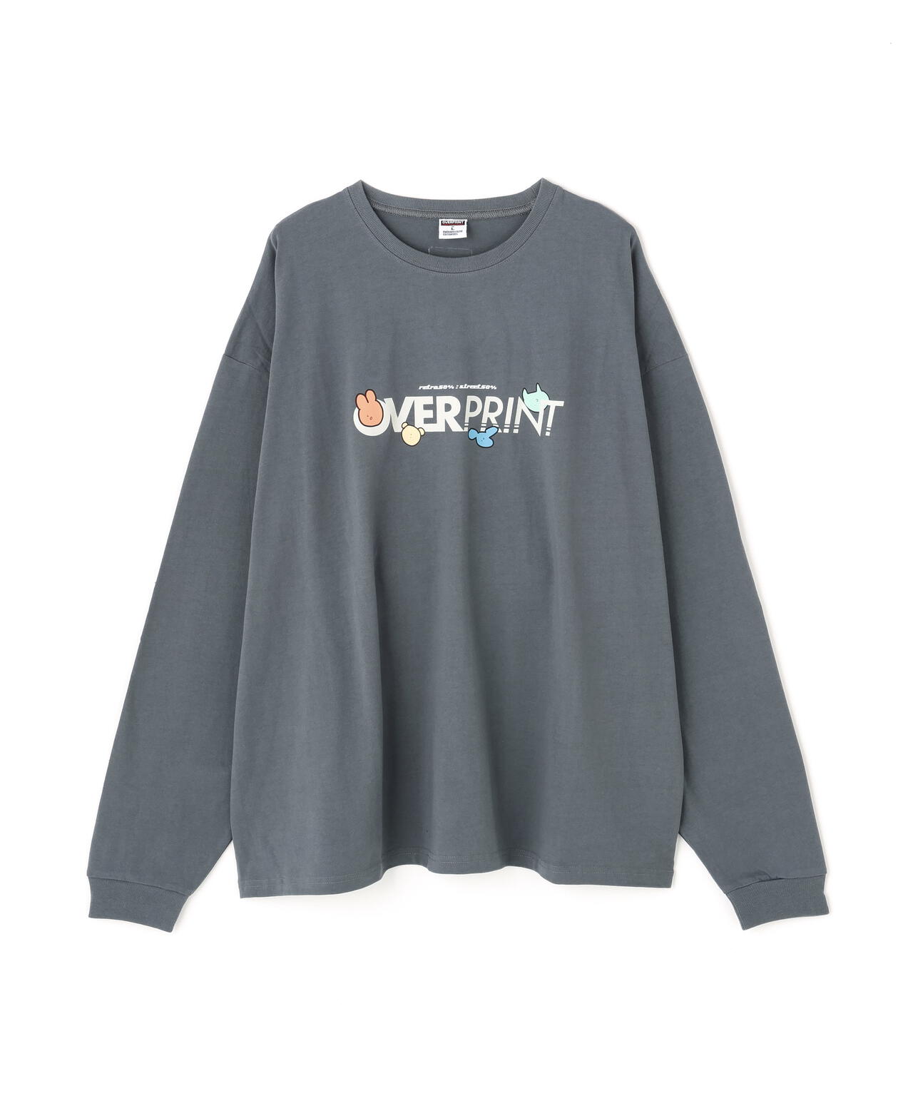overprint/オーバープリント/NAENANO LS TEE