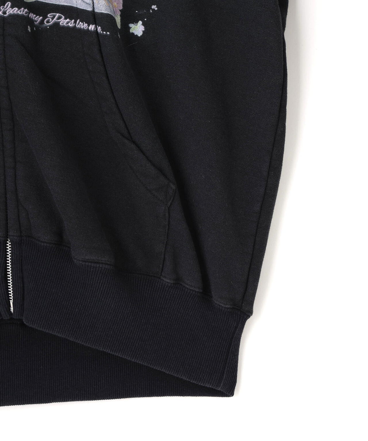 doublet/ダブレット/FURRY COLLAR ZIP-UP HOODIE