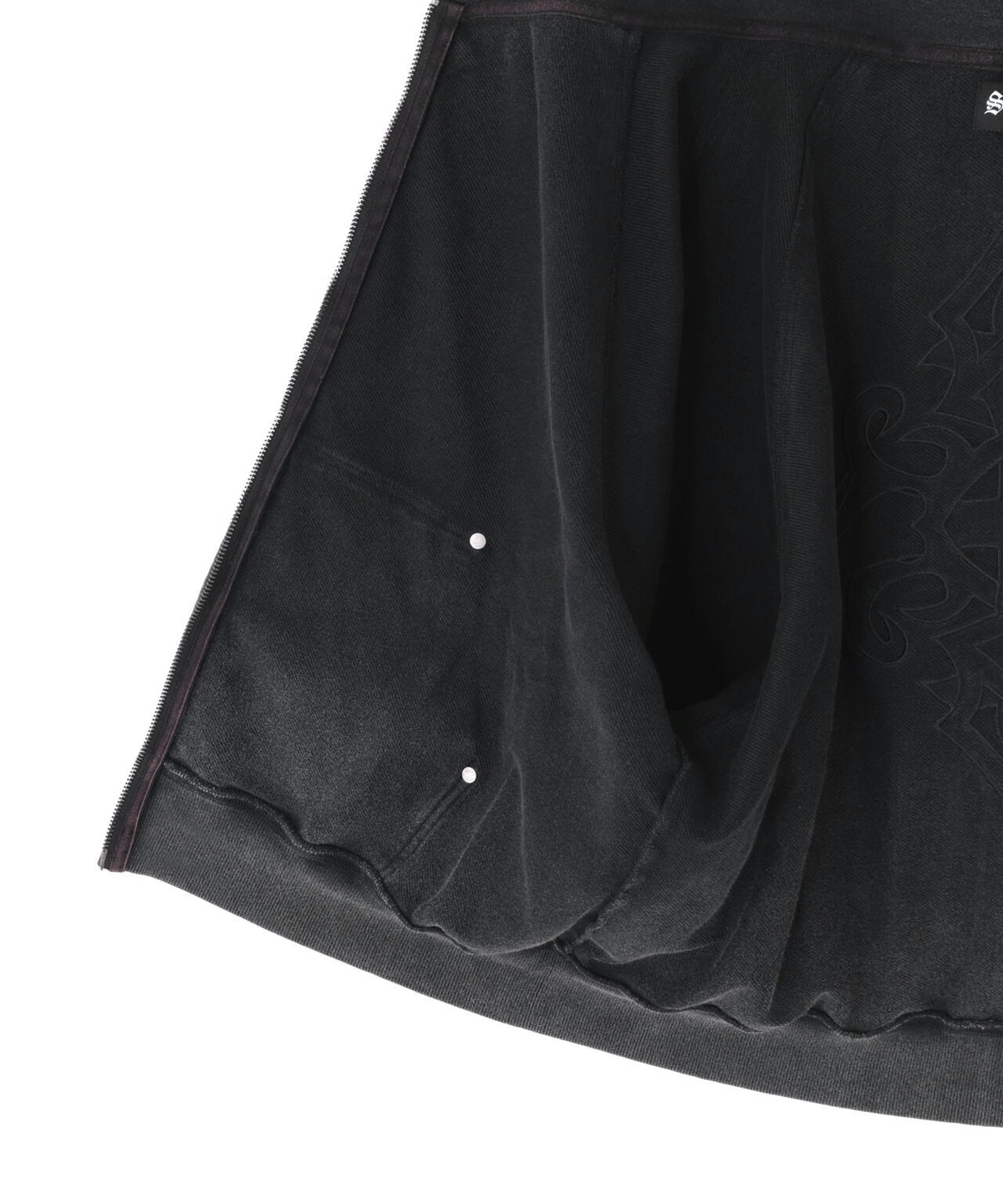 SUPPLIER/サプライヤー/LEATHER PATCH ZIP HOODIE