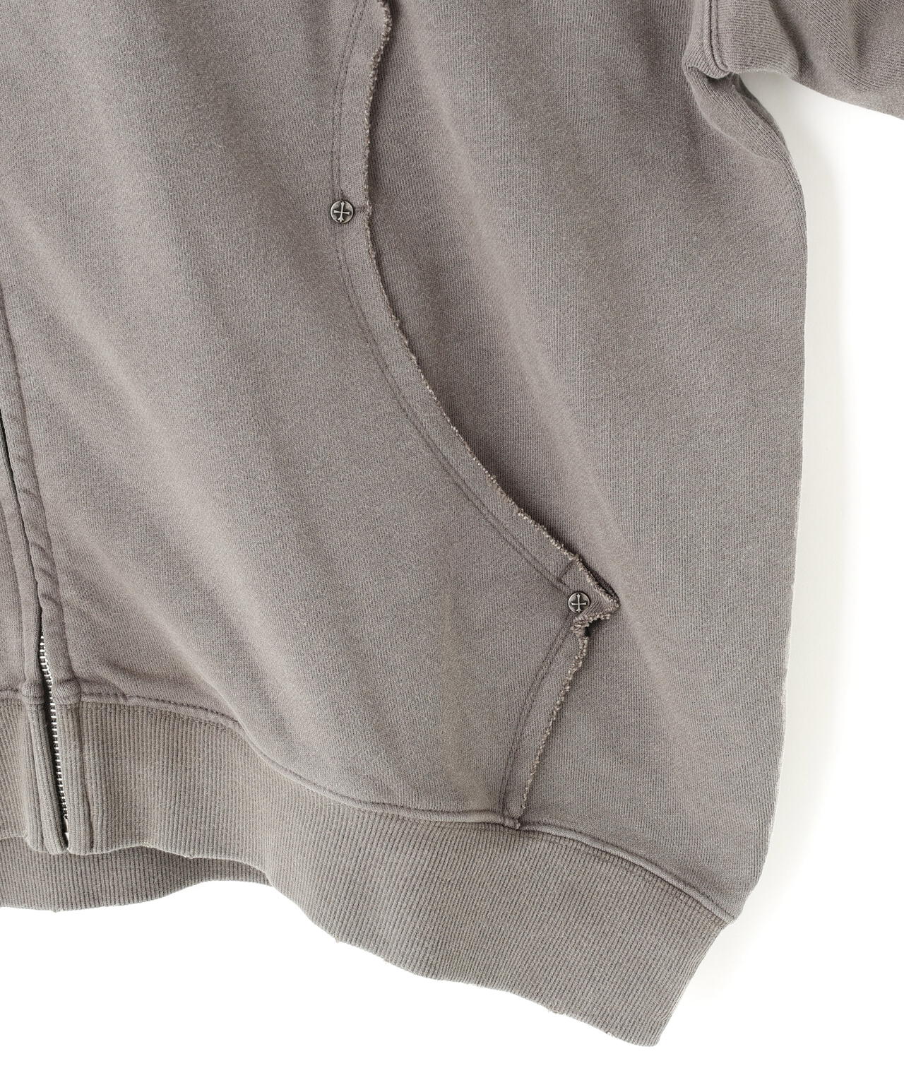 SUPPLIER/サプライヤー/SWITCHING PIERCED HOODIE