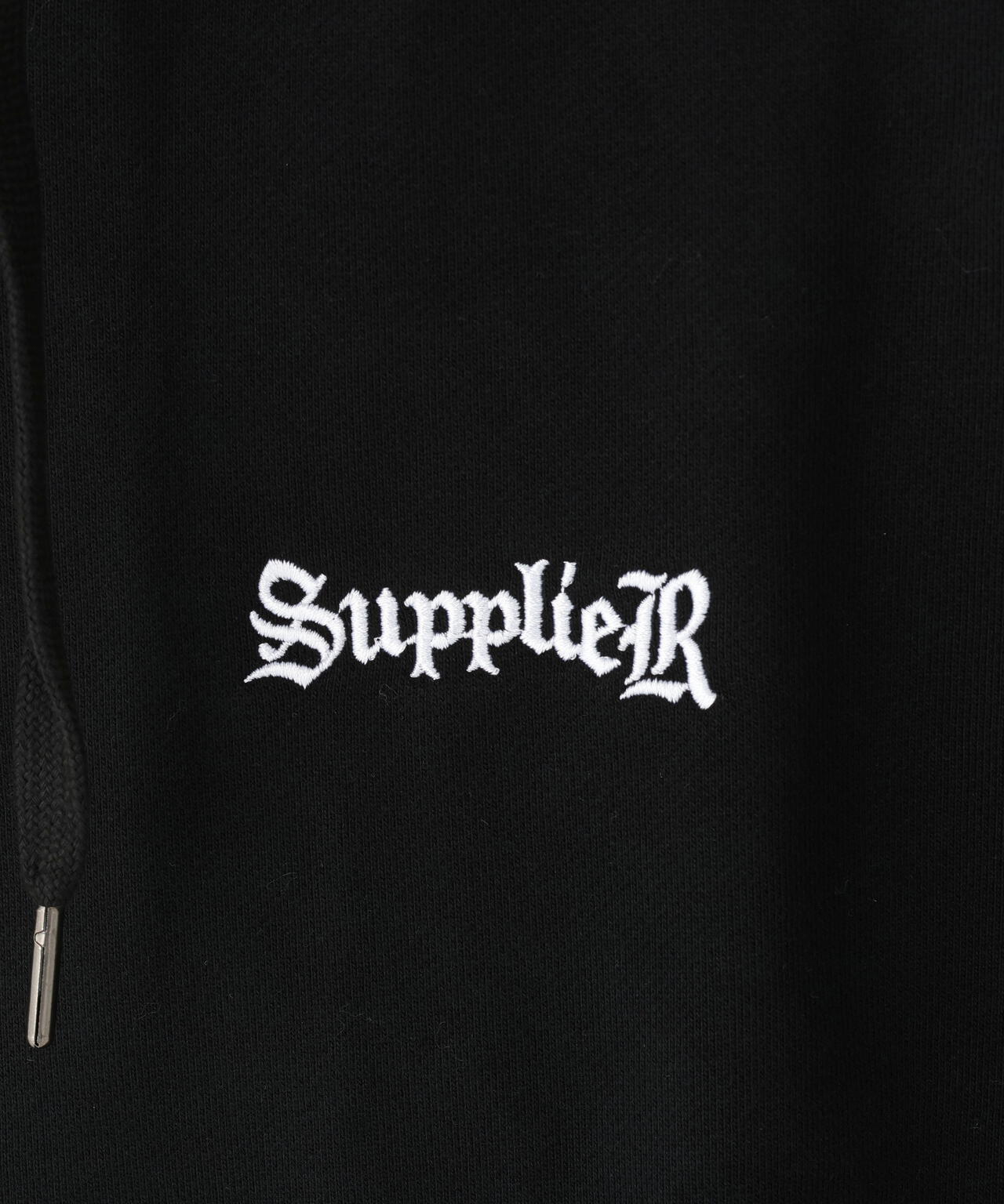 SUPPLIER/サプライヤー/RHINESTONE SLEEVE HOODIE