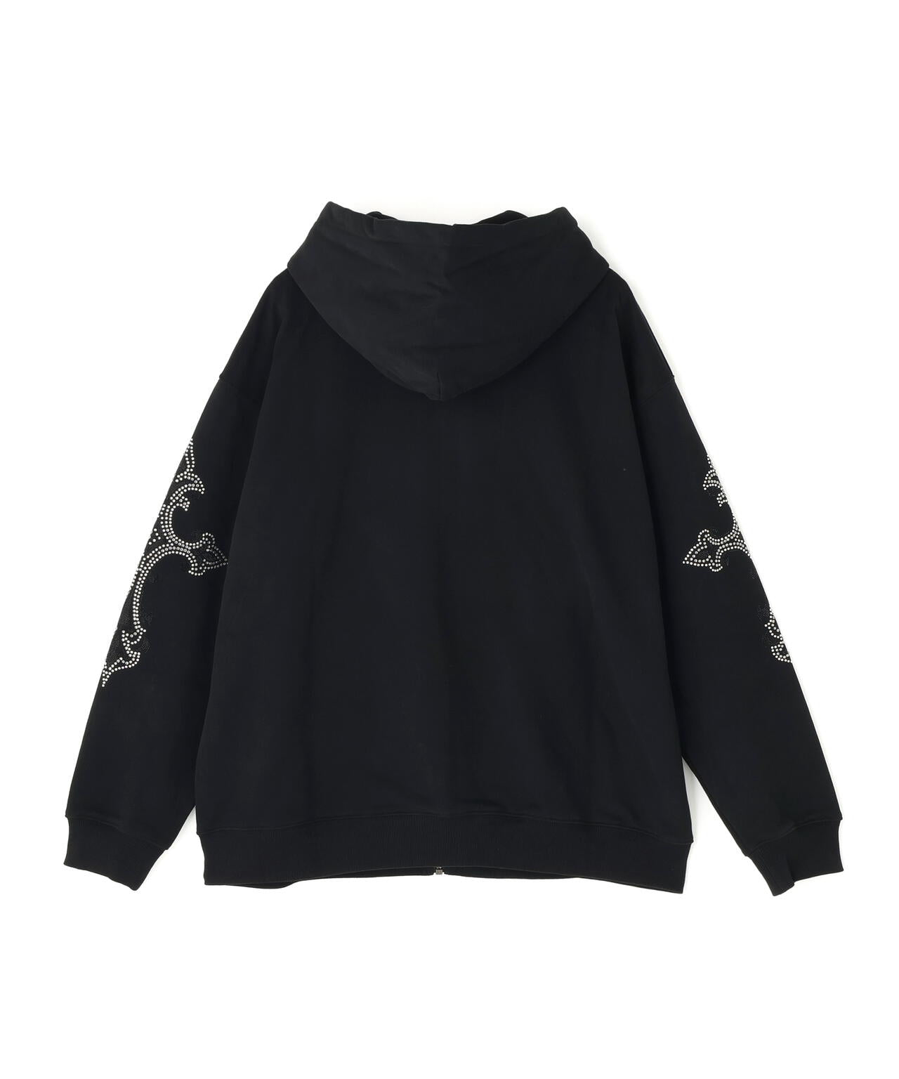 SUPPLIER/サプライヤー/RHINESTONE SLEEVE HOODIE