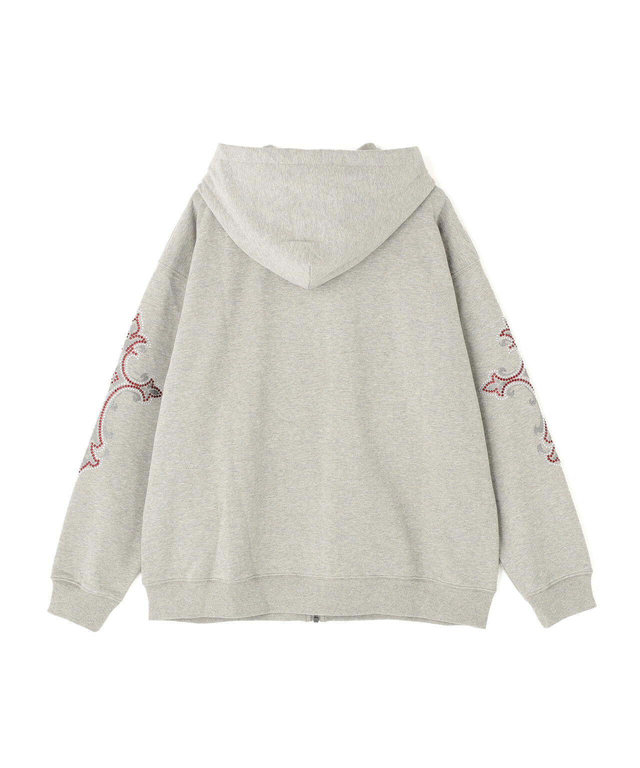 SUPPLIER/サプライヤー/RHINESTONE SLEEVE HOODIE