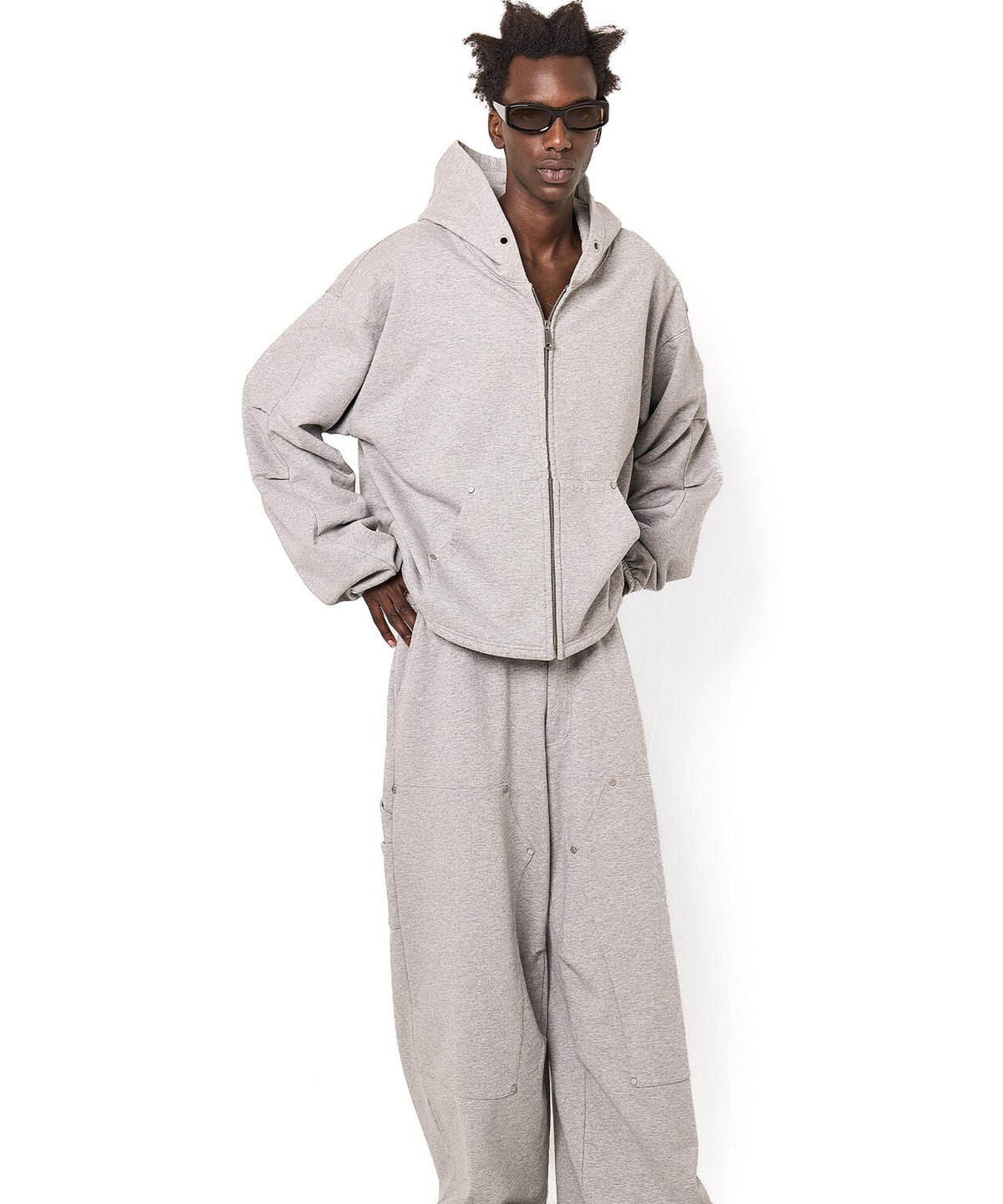 DankeSchon/ダンケシェーン/480HW SWEAT ZIP HOODIE