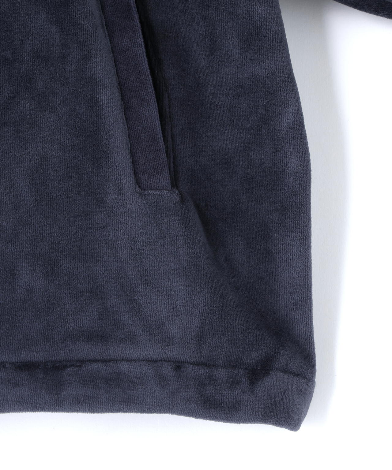 DankeSchon/ダンケシェーン/W-FACE VELOUR PULL HOODY