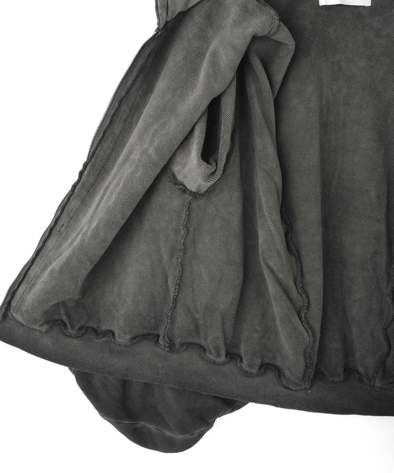 WHITELAND/ホワイトランド/ZIP UP CARGO HOODIE