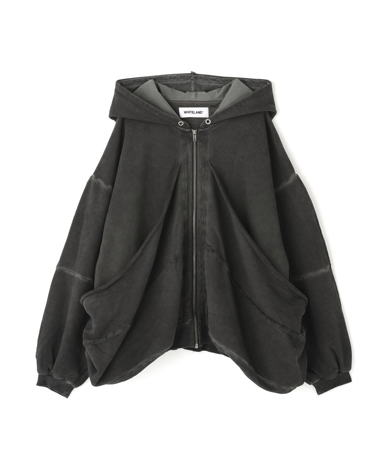 WHITELAND/ホワイトランド/ZIP UP CARGO HOODIE