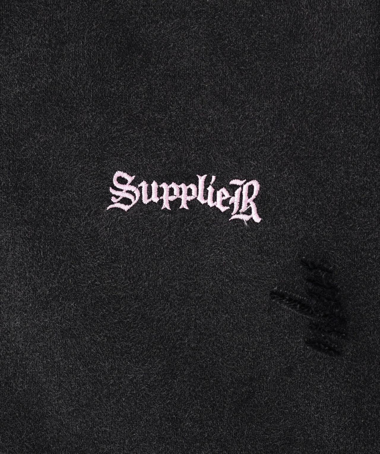 SUPPLIER/サプライヤー/【LHP EXCLUSIVE】DAMAGE CROSS HOODIE