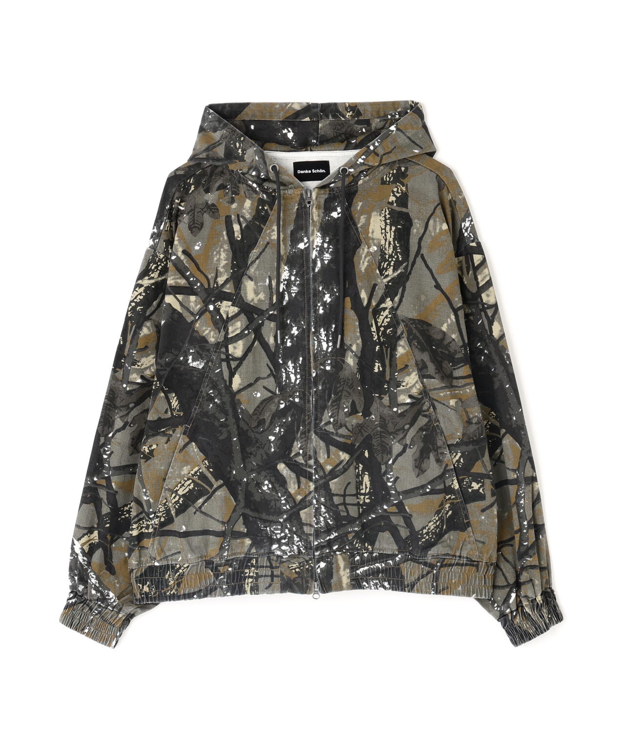 【WEB&DEPOT限定】DankeSchon/ダンケシェーン/TWILL ZIP HOODIE