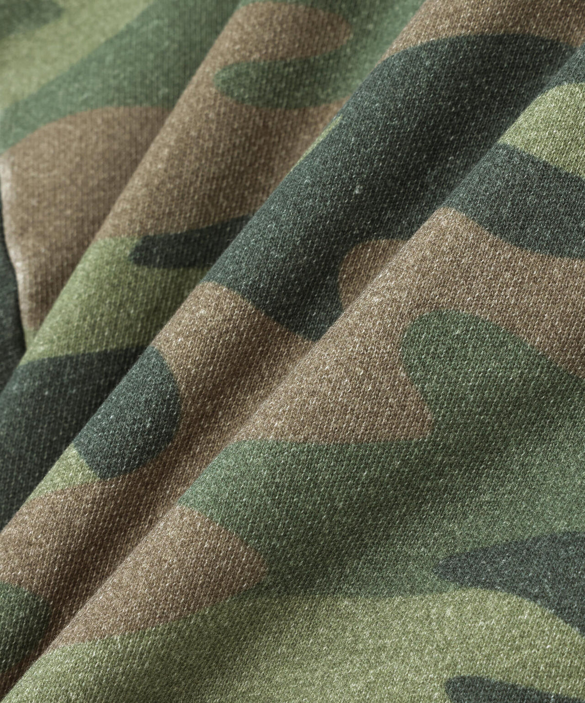 WHITELAND/ホワイトランド/ZIP UP CAMO HOODIE