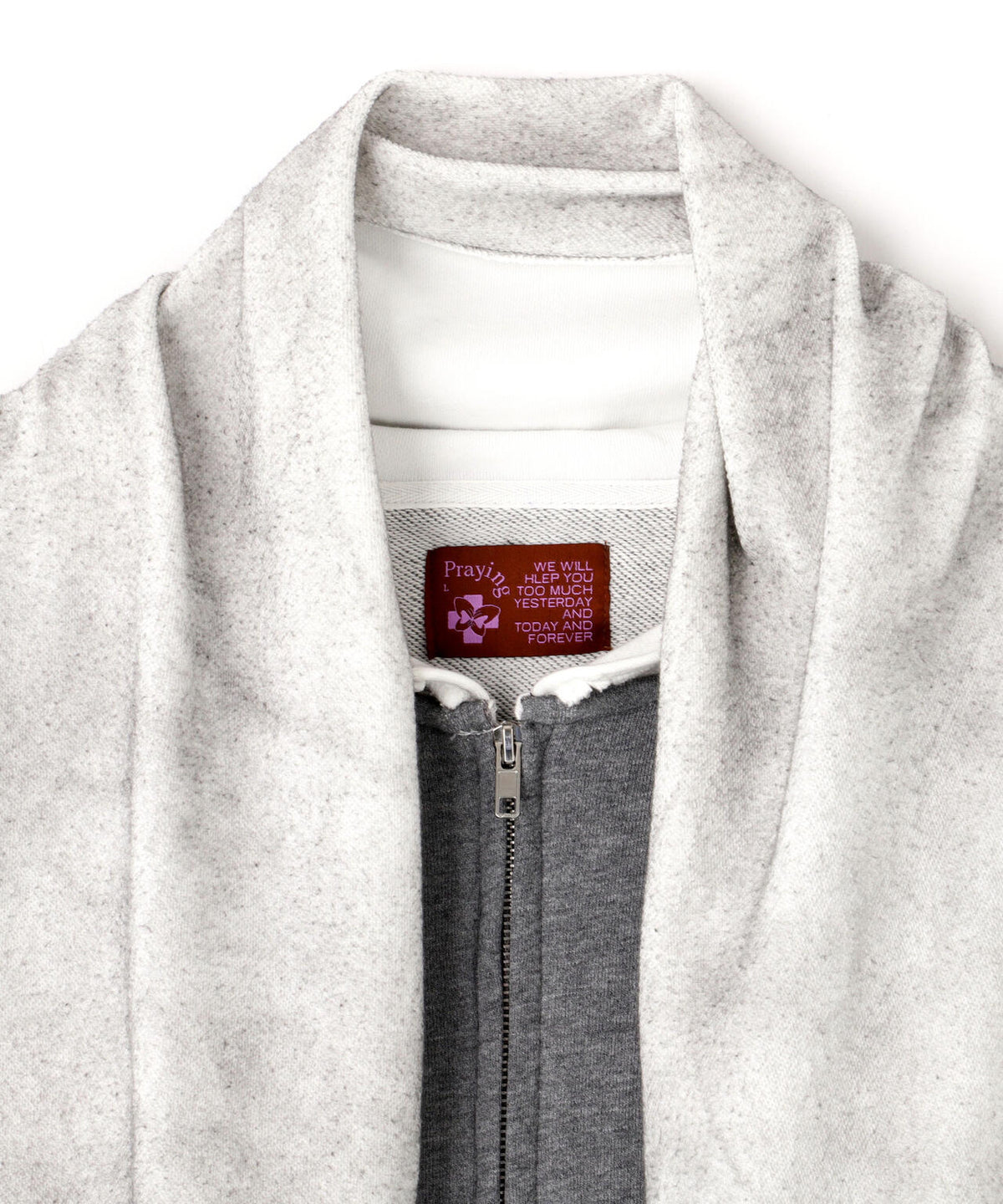 Praying/プレイング/TOWEL SHROUD HOODIE