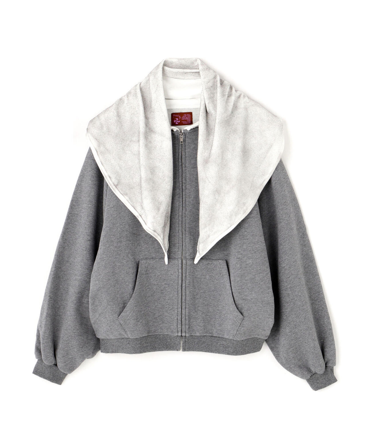 Praying/プレイング/TOWEL SHROUD HOODIE