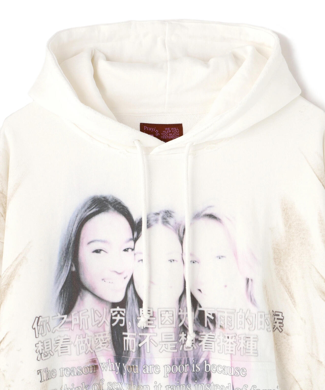 Praying/プレイング/CHINESE FARMER HOODIE