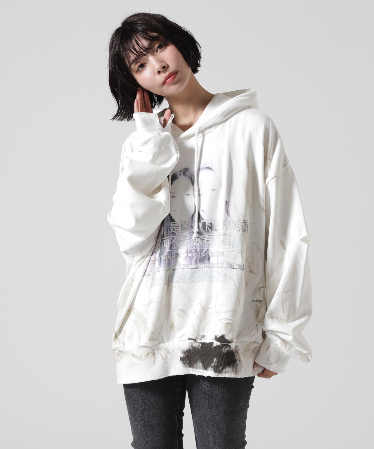 Praying/プレイング/CHINESE FARMER HOODIE