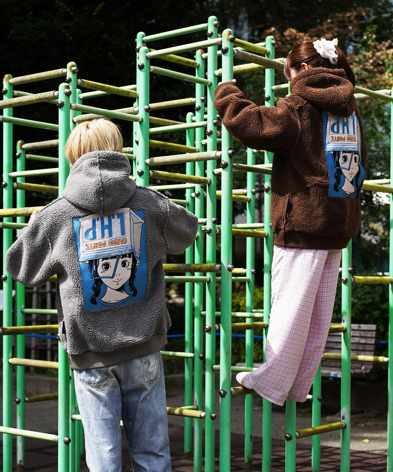 overprint/オーバープリント/【LHP EXCLUSIVE】SHOPPER Bonding Boa Hoodie