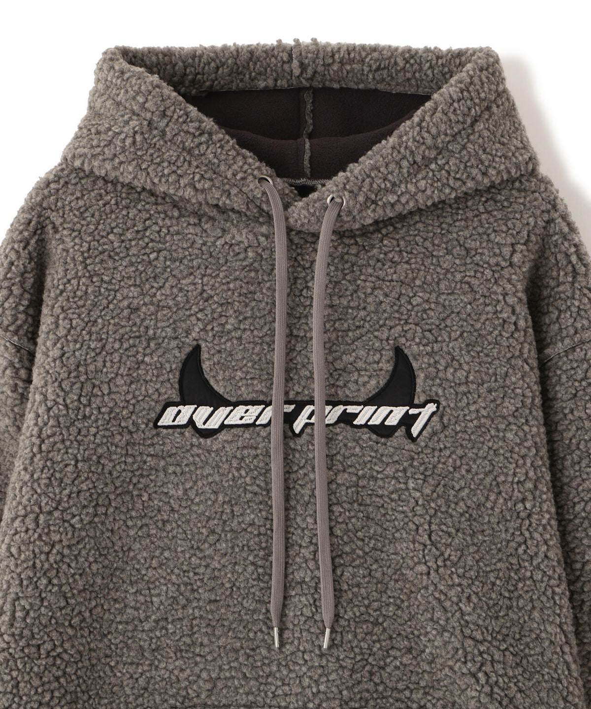 overprint/オーバープリント/【LHP EXCLUSIVE】SHOPPER Bonding Boa Hoodie