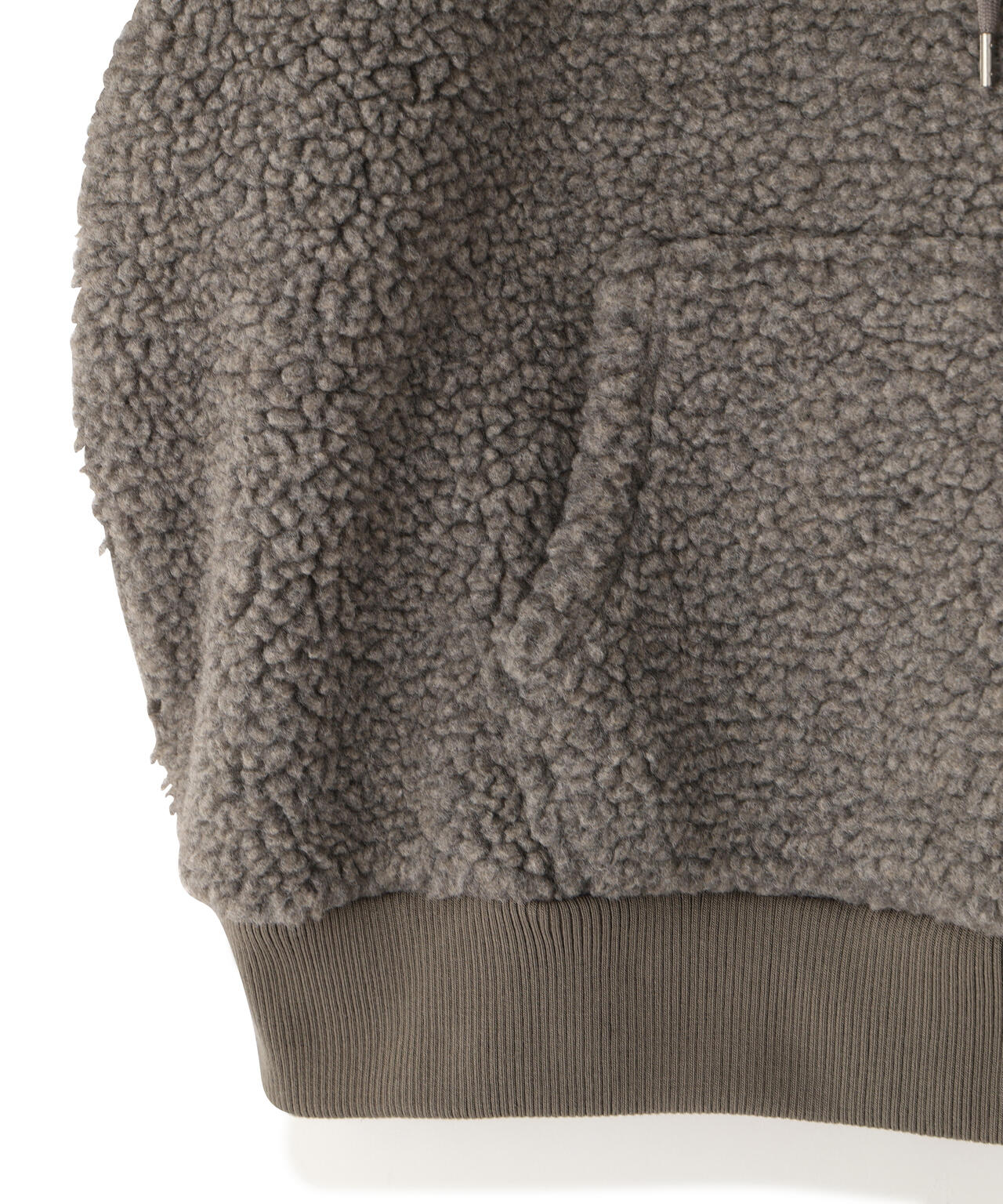 overprint/オーバープリント/【LHP EXCLUSIVE】SHOPPER Bonding Boa Hoodie