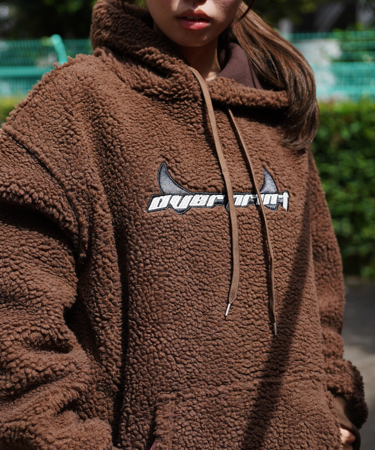 overprint/オーバープリント/【LHP EXCLUSIVE】SHOPPER Bonding Boa Hoodie