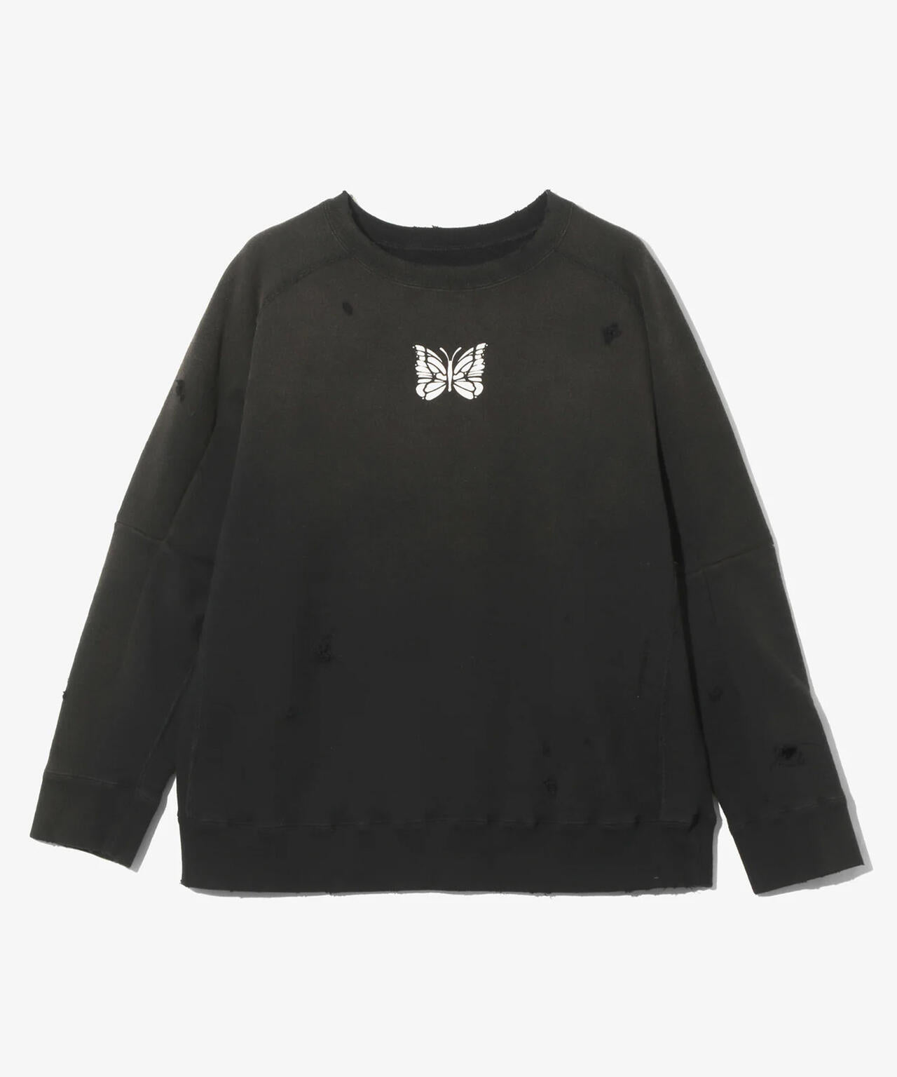 NEEDLES/ニードルズ/DECONSTRUCTED SWEAT SHIRT - COTTON FRENCH TERRY