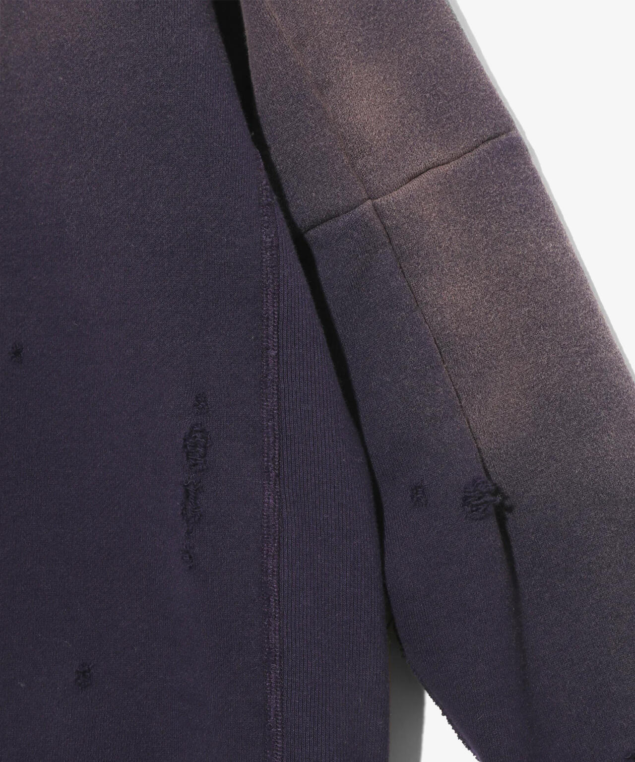 NEEDLES/ニードルズ/DECONSTRUCTED SWEAT SHIRT - COTTON FRENCH TERRY