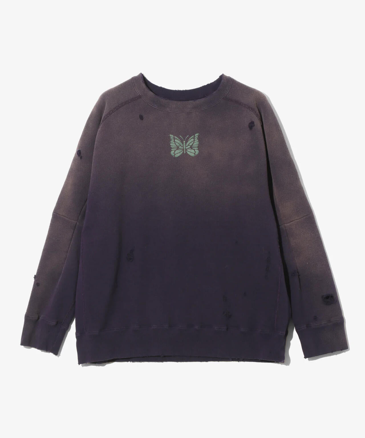 NEEDLES/ニードルズ/DECONSTRUCTED SWEAT SHIRT - COTTON FRENCH TERRY