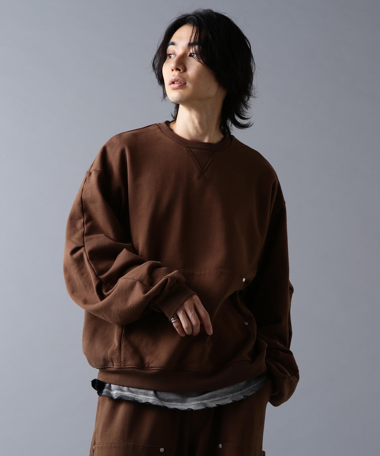 DankeSchon/ダンケシェーン/480HW SWEAT CREWNECK