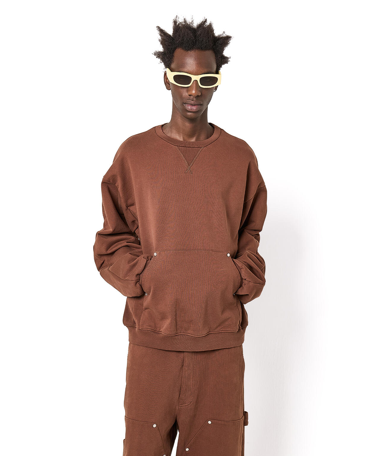 DankeSchon/ダンケシェーン/480HW SWEAT CREWNECK