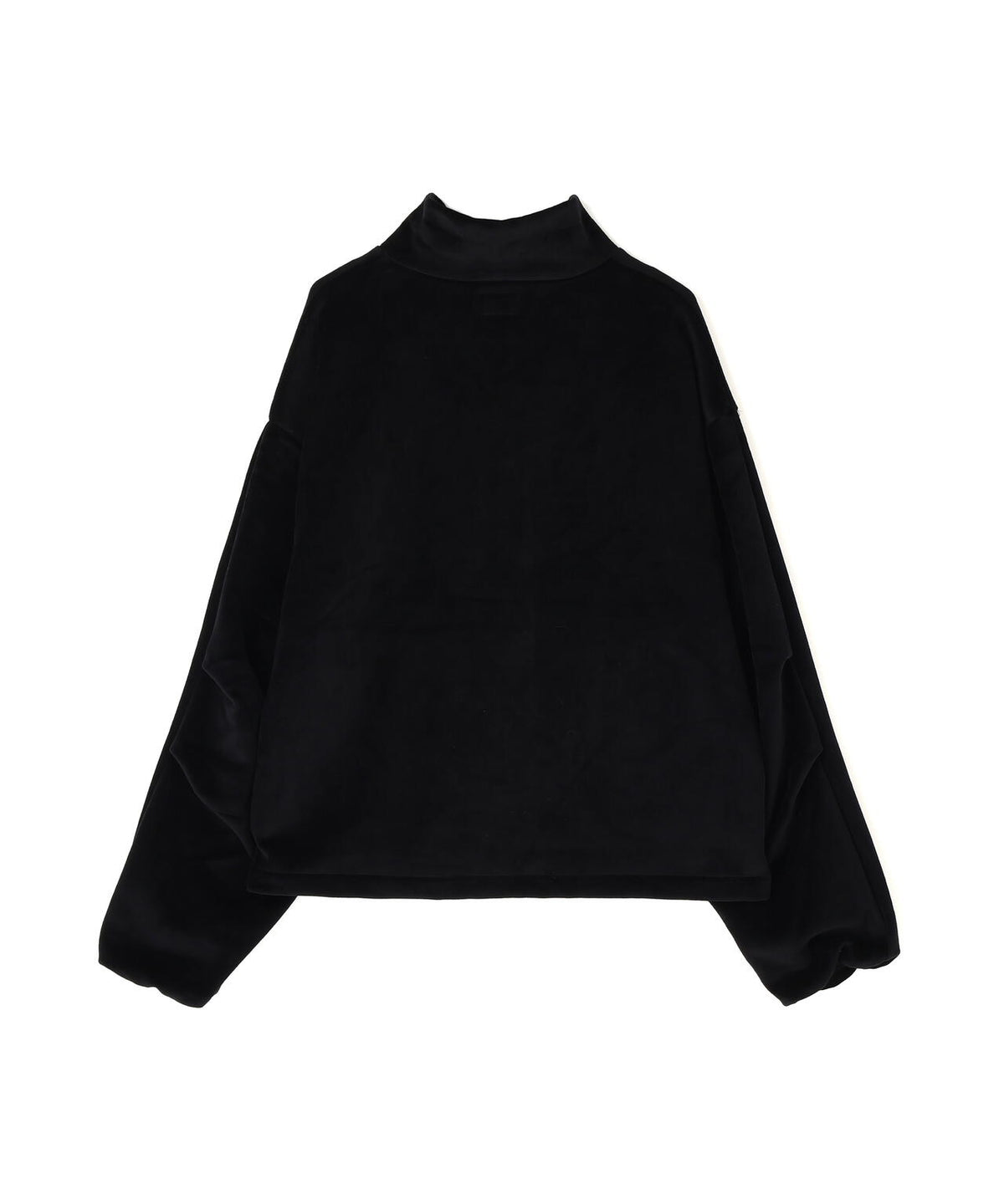 DankeSchon/ダンケシェーン/W-FACE VELOUR HALF ZIP STAND