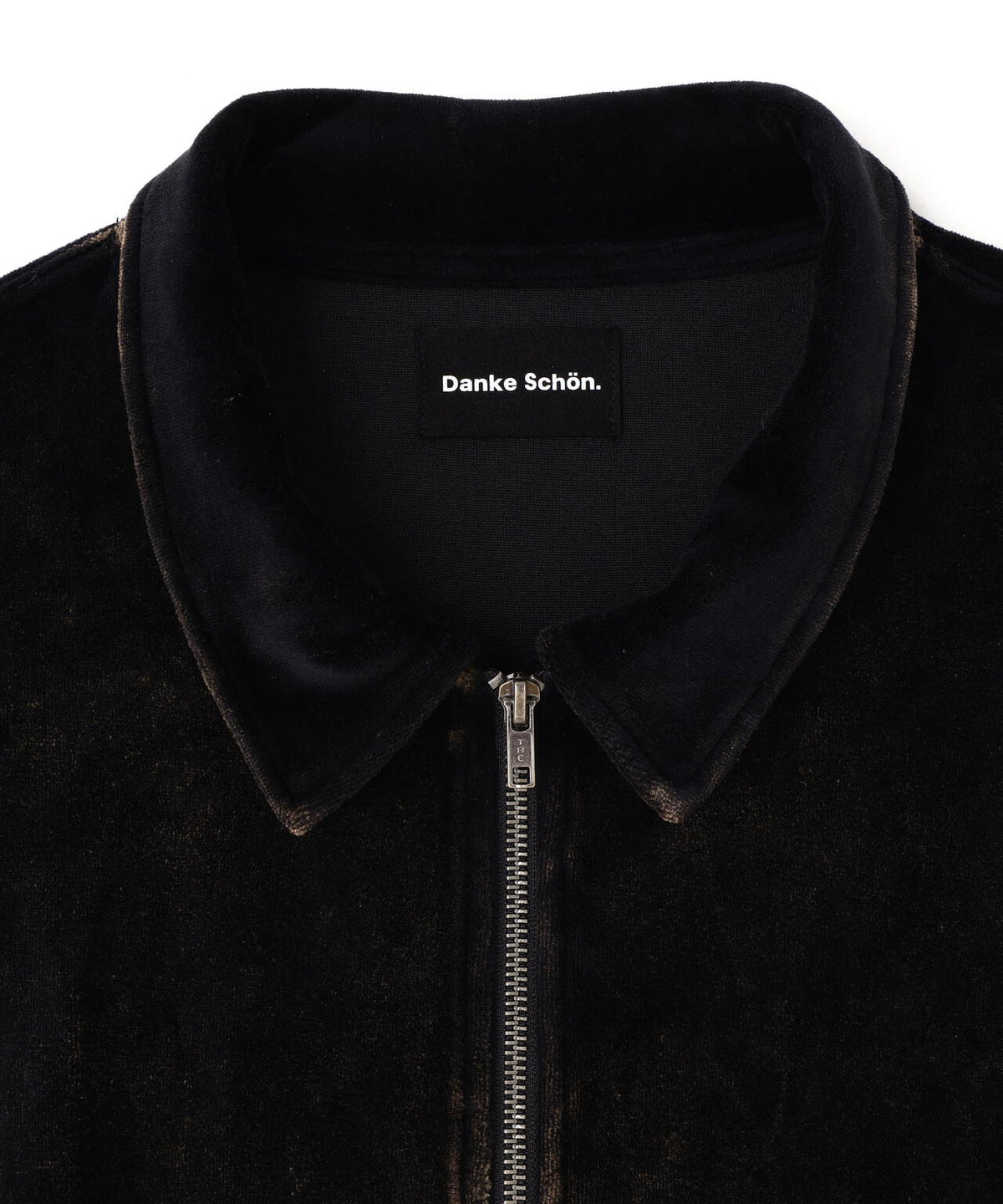 【WEB&DEPOT限定】DankeSchon/ダンケシェーン/VELOUR JACKET