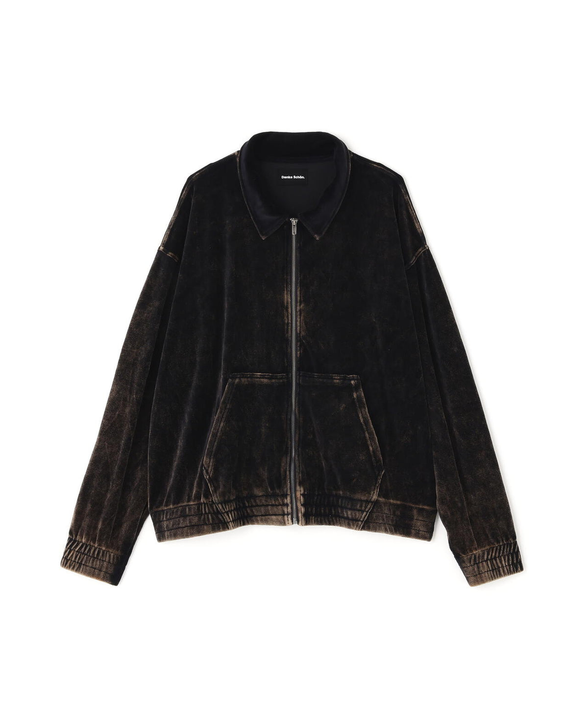 【WEB&DEPOT限定】DankeSchon/ダンケシェーン/VELOUR JACKET
