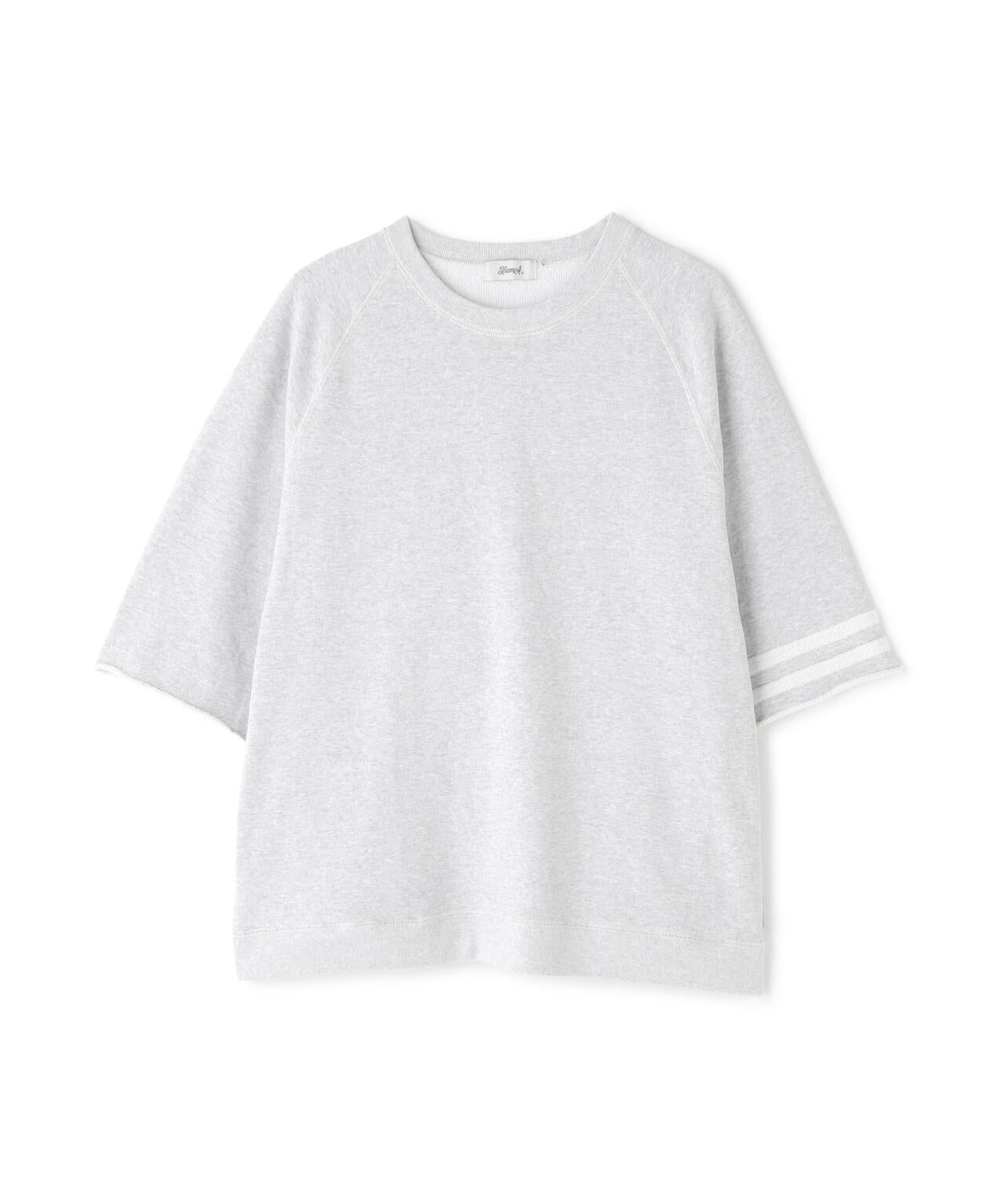 KiEMA/キーマ/HALF SLEEVE SWEATSHIRT