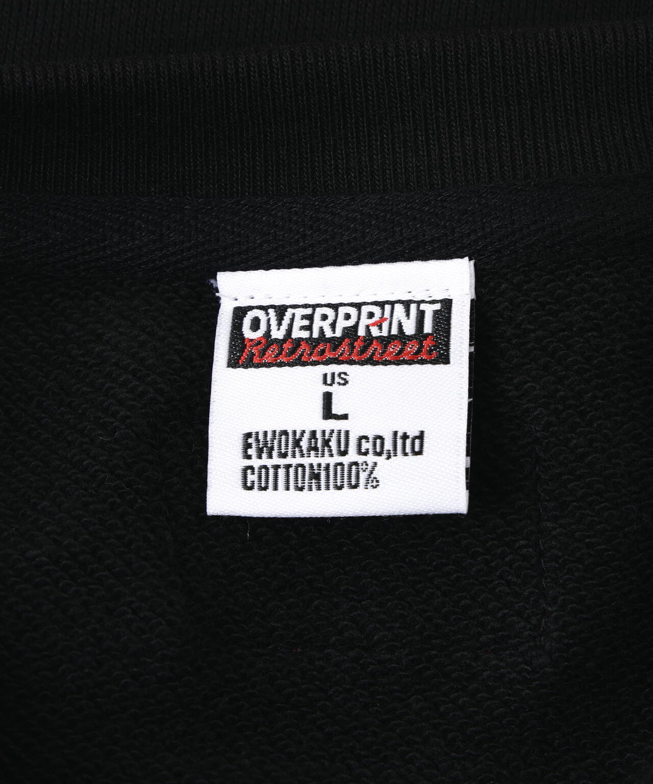 overprint/オーバープリント/DRAWING SWEATSHIRTS