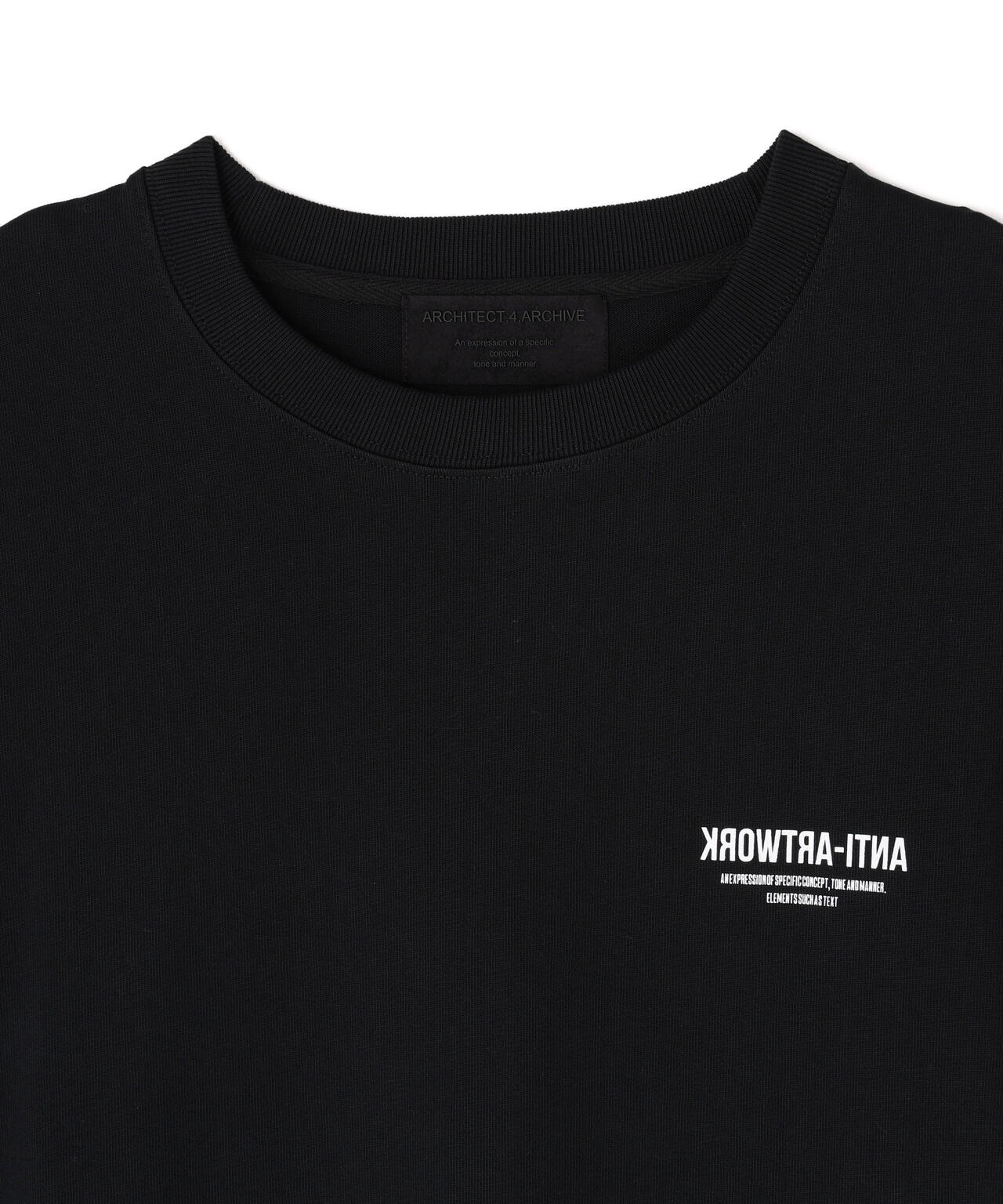 A4A/エーフォーエー/BLACK S/S TEE BIRD