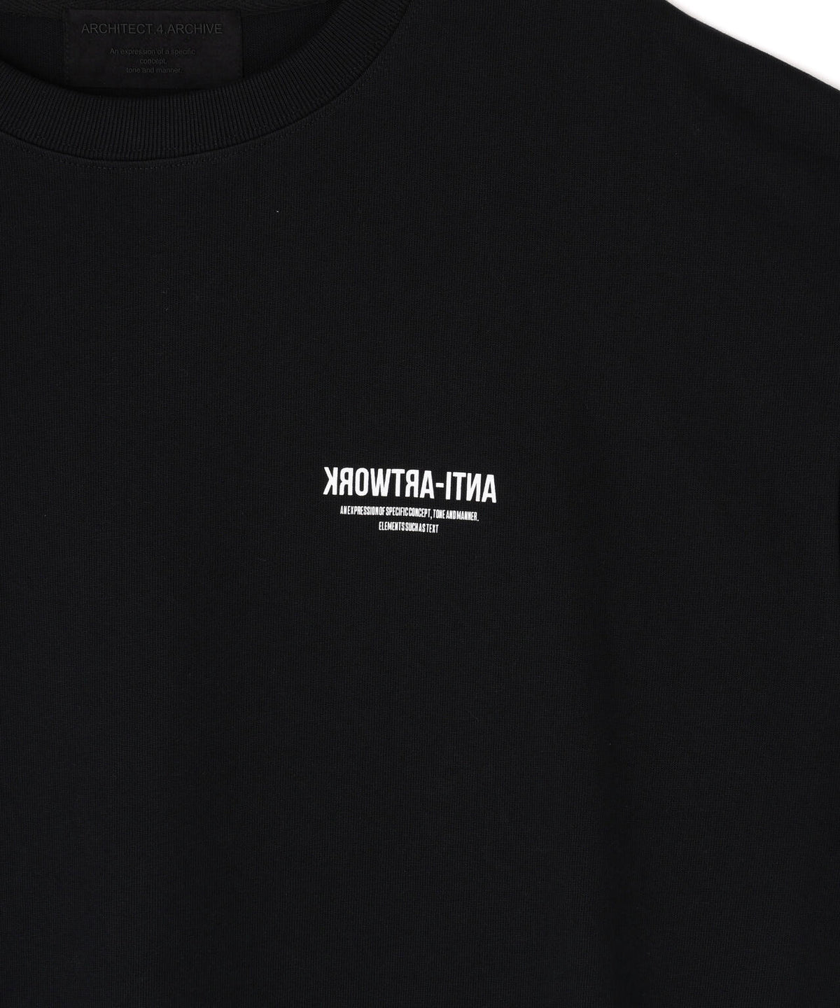 A4A/エーフォーエー/BLACK S/S TEE BIRD