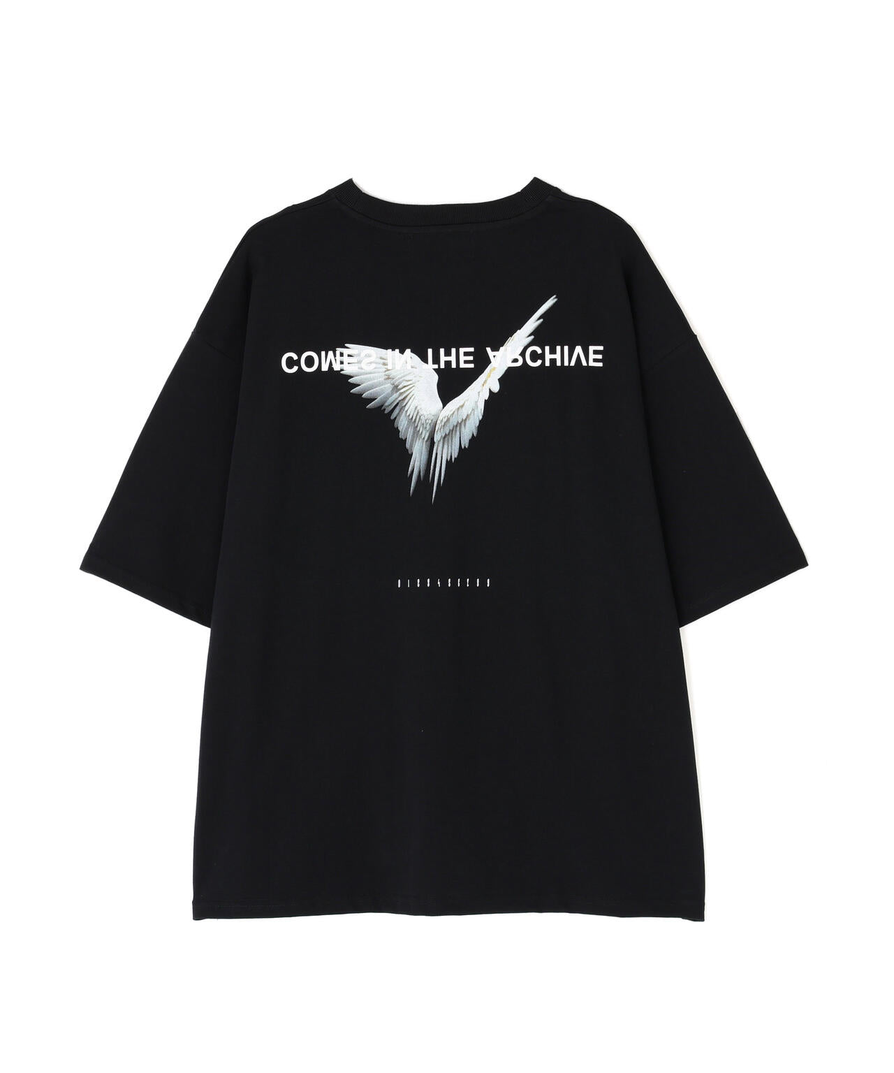 A4A/エーフォーエー/BLACK S/S TEE BIRD