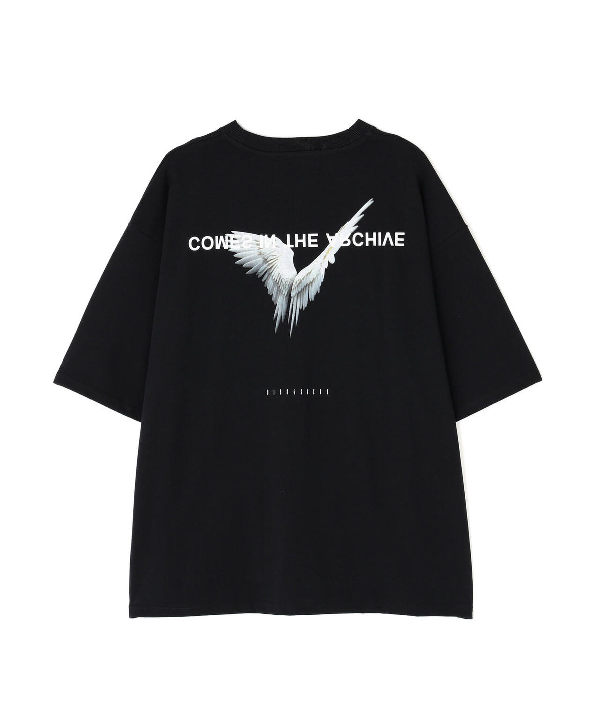A4A/エーフォーエー/BLACK S/S TEE BIRD