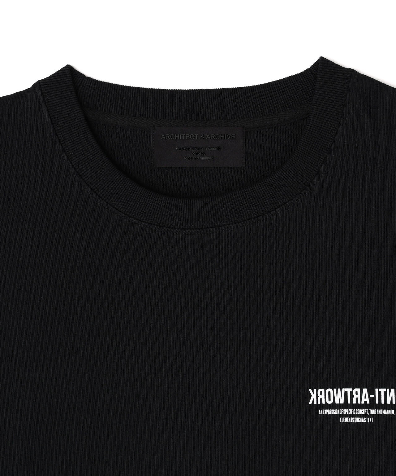 A4A/エーフォーエー/BLACK S/S TEE UNDER