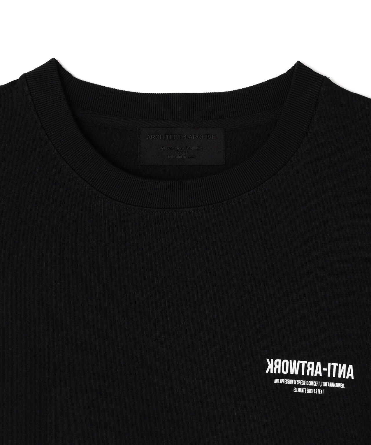 A4A/エーフォーエー/BLACK S/S TEE MOUTH