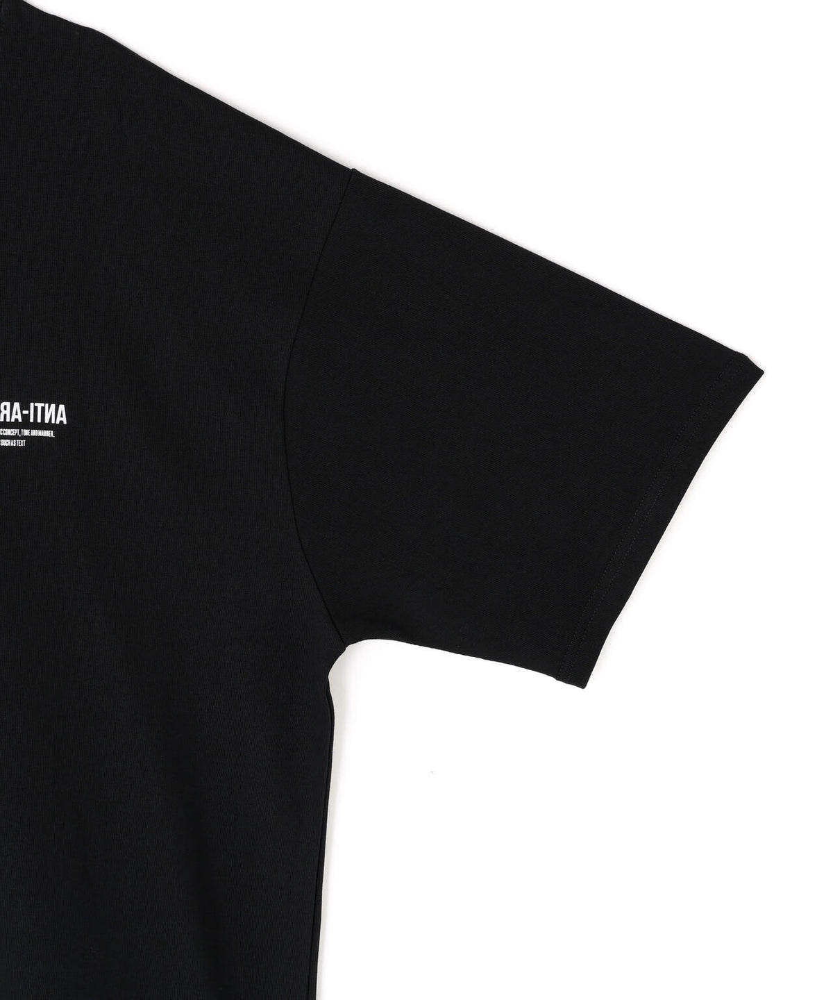 A4A/エーフォーエー/BLACK S/S TEE MOUTH