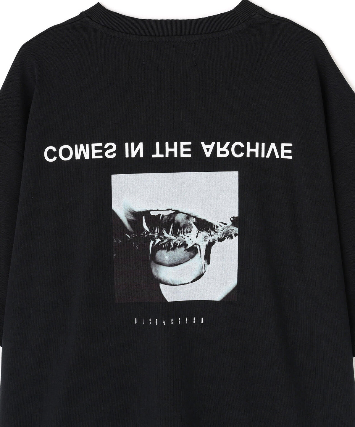 A4A/エーフォーエー/BLACK S/S TEE MOUTH