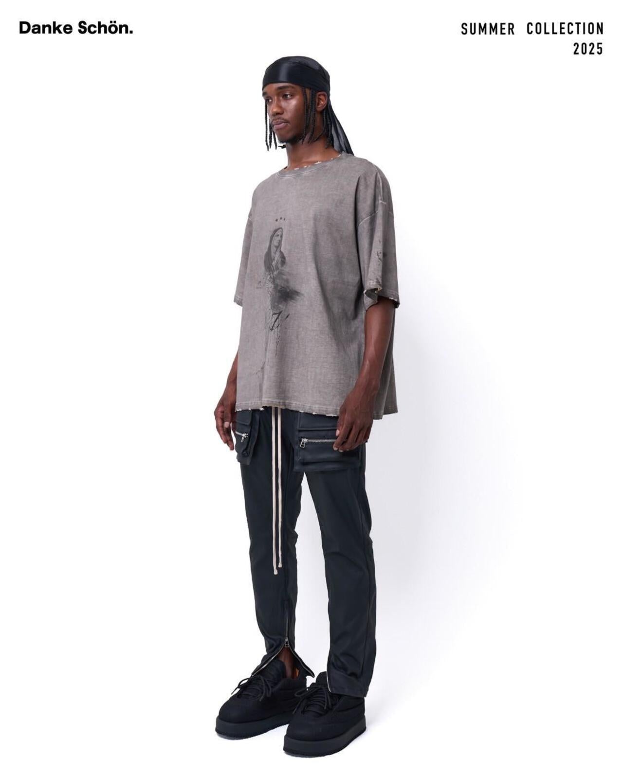 DankeSchon/ダンケシェーン/BURN S/S TEE MARIA